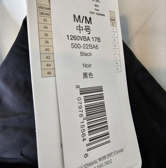 BRAVADO black bikini top in size Medium in black criss-cross cut NWT - Picture 2 of 9